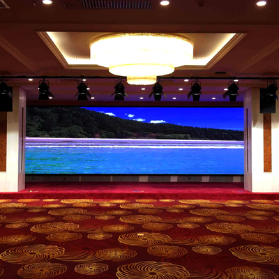 ความสว่างสูง 600cd 1500cd ในร่ม HD LED แสดง 480*480mm Box