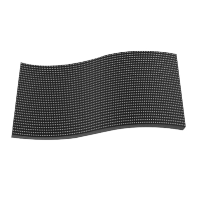 หน้าจอแสดงผล LED แบบยืดหยุ่นบางเฉียบ P4mm ฝังตัวตั้งพื้น