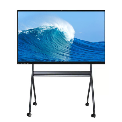 หน้าจอสัมผัส LCD ขนาด 75 นิ้ว 4K HD แผงควบคุมระยะไกลอัจฉริยะ
