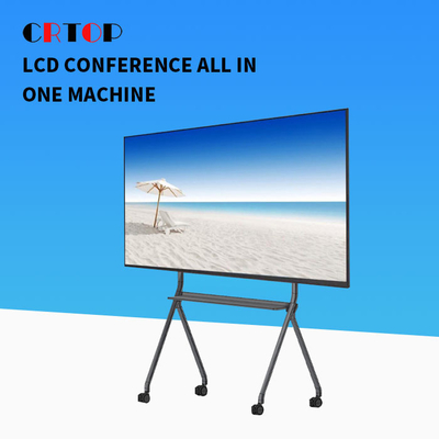 มัลติฟังก์ชั่น 75 &quot;จอแสดงผล LCD ห้องประชุม 4K HD แผงสัมผัส LCD
