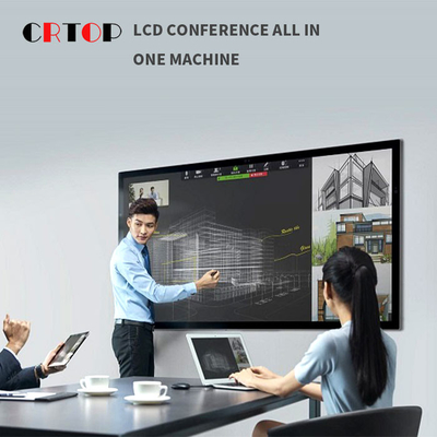 ห้องประชุมขนาด 75 นิ้ว LCD แสดง All In One Smart Remote Control