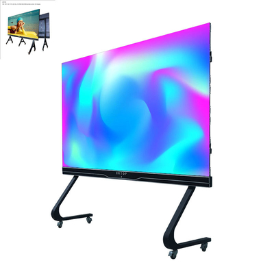 หน้าจอ LED ห้องประชุม 4K HD 162&quot; พร้อมส่วนขยายภาพที่กว้างขึ้น