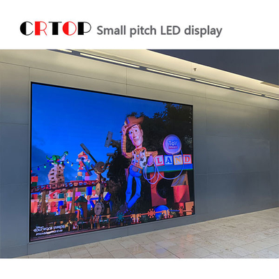 ปรับแต่ง P1.5625mm Fine Pitch LED Screen แผงเย็บแบบไม่มีรอยต่อ