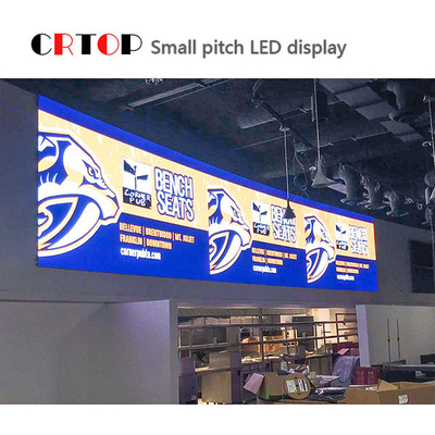 ปรับแต่ง P1.5625mm Fine Pitch LED Screen แผงเย็บแบบไม่มีรอยต่อ