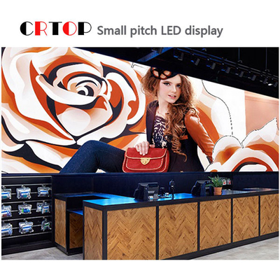 ด้านหน้ารักษาหน้าจอ LED P1.667mm Fine Pitch กล่องอลูมิเนียมหล่อ