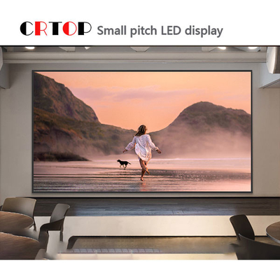 P1.25mm Fine Pixel Pitch จอแสดงผล LED CE Rohs FCC EMC ETL RSE ได้รับการอนุมัติ