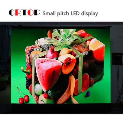 P1.25mm Fine Pixel Pitch จอแสดงผล LED CE Rohs FCC EMC ETL RSE ได้รับการอนุมัติ