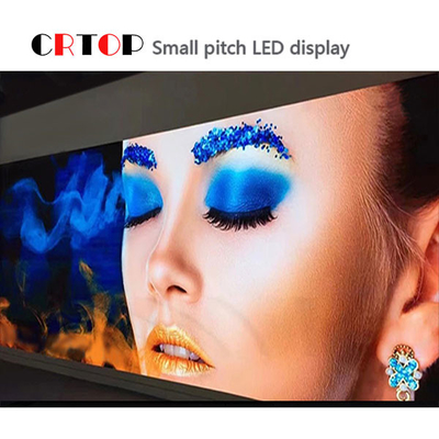 P1.25mm Fine Pixel Pitch จอแสดงผล LED CE Rohs FCC EMC ETL RSE ได้รับการอนุมัติ