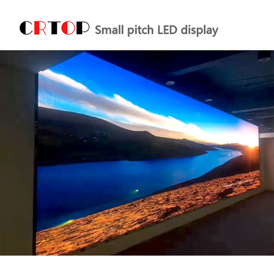 Fine Pitch P2.5mm HD 4k LED Video Wall มุมมองมุมกว้างในร่ม