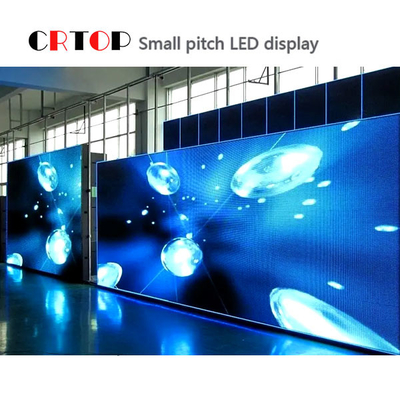 Fine Pitch P2.5mm HD 4k LED Video Wall มุมมองมุมกว้างในร่ม