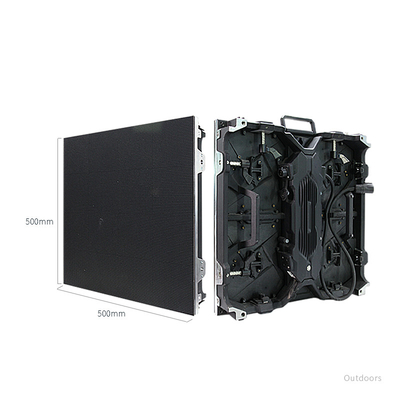 P3.91mm Outdoor LED Display เช่ากันน้ำ IP65 มุมมองกว้าง