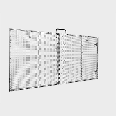 อัตราการรีเฟรช 1920HZ หน้าจอ LED แบบกระจกใส 1000 * 500 มม. Cabinet