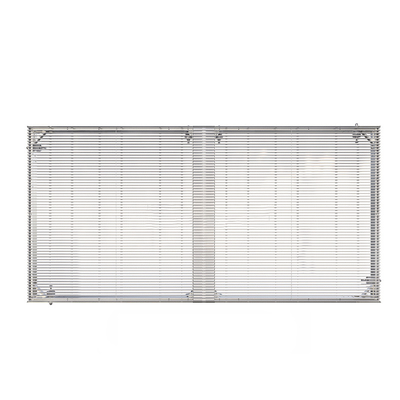 อัตราการรีเฟรช 1920HZ หน้าจอ LED แบบกระจกใส 1000 * 500 มม. Cabinet