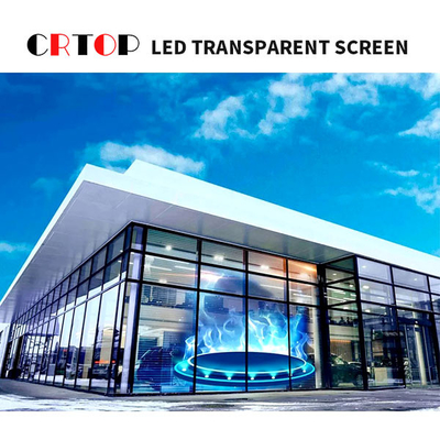 อัตราการรีเฟรช 3840HZ หน้าจอ LED แผงโปร่งใสสำหรับศูนย์การค้า