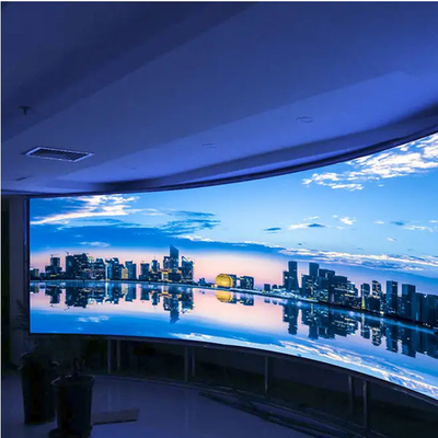 กล่องอลูมิเนียมหล่อ P2mm 512x512mm จอแสดงผลในร่มในร่มหน้าจอ led led ผนังวิดีโอ
