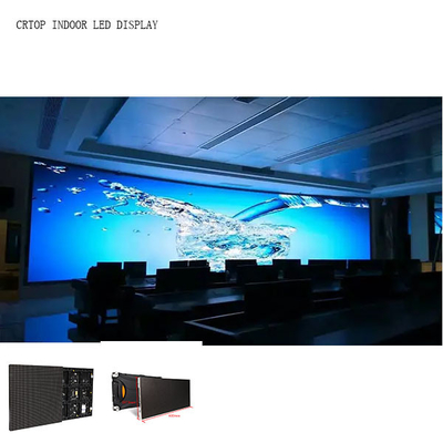 หน้าจอแสดงผล LED ในร่มความละเอียด HD ปรับอุณหภูมิสีได้