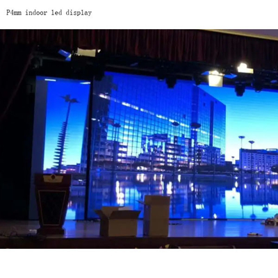 รีเฟรชสูง P5 จอแสดงผล LED ในอาคาร ผนังวิดีโอ 960x960mm Box