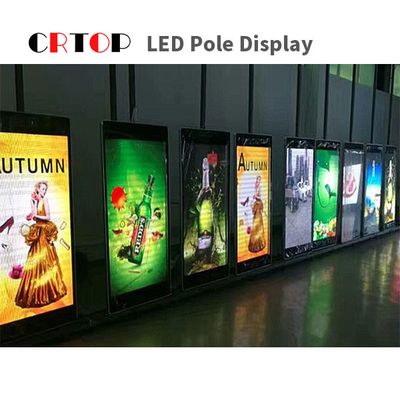 จอแสดงผล LED เสาไฟถนนอัจฉริยะ P2.5 มม. กลางแจ้ง Vedio