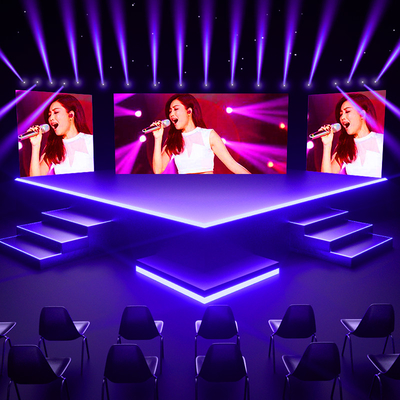 P0.9375mm หน้าจอแสดงผล LED ในอาคารเทคโนโลยีป้องกันแสงสีฟ้า