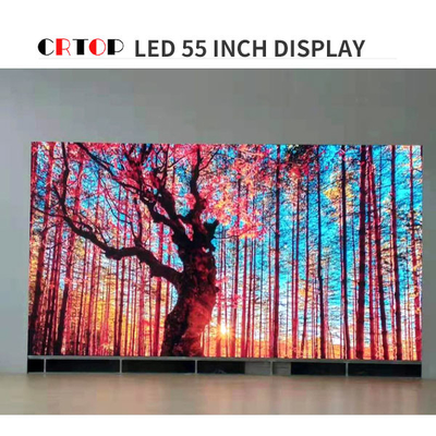 P0.9375mm 55 นิ้ว HD LED TV กล่องใหญ่ใช้พลังงานต่ำ