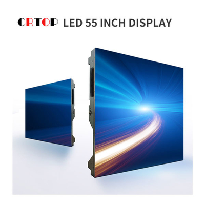 Industrial P1.875mm จอแสดงผล LED ในร่มคงที่ 55 นิ้วกล่องใหญ่