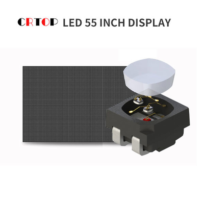 Industrial P1.875mm จอแสดงผล LED ในร่มคงที่ 55 นิ้วกล่องใหญ่