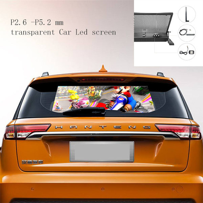 อัตราการรีเฟรชหน้าจอโฆษณา LED รถยนต์ 1920Hz IP30 Protection Class