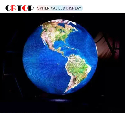หน้าจอแสดงผล LED สร้างสรรค์ขนาดเส้นผ่าศูนย์กลาง 2.5 ม. IP20 ระดับการป้องกัน