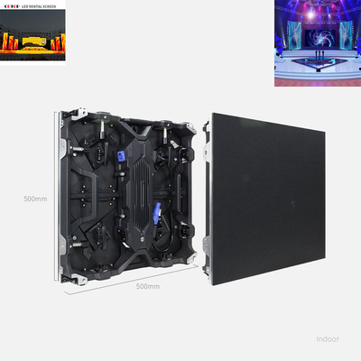 โครงสร้างพิกเซลหน้าจอ LED ให้เช่าโมดูล 250 * 250 มม. 1R1G1B