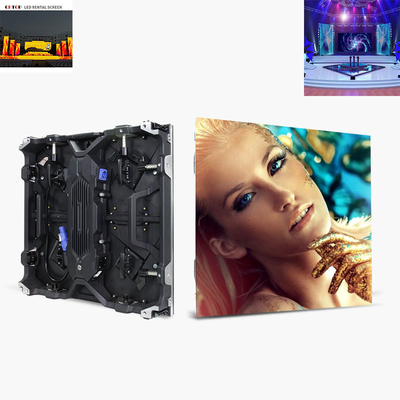 P2.97mm เช่าจอ LED ในร่ม Vedio แผง Prive อลูมิเนียม Die Cast Box