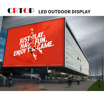 หน้าจอโฆษณา LED กลางแจ้งแบบยืดหยุ่น P3mm พร้อมมุมมองที่กว้าง