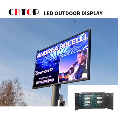 บอร์ดหน้าจอโฆษณา LED กลางแจ้งที่มีความเสถียรสูง 320mm * 160mm Module