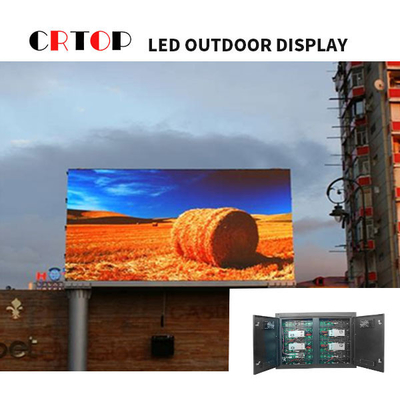 บอร์ดหน้าจอโฆษณา LED กลางแจ้งที่มีความเสถียรสูง 320mm * 160mm Module
