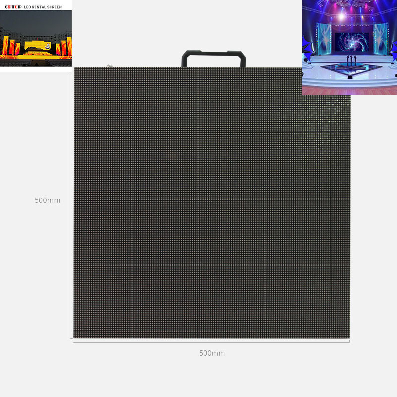 จอแสดงผล LED ให้เช่าในร่มแบบกว้าง 160/140 องศา 576 × 576 มม. P4.8